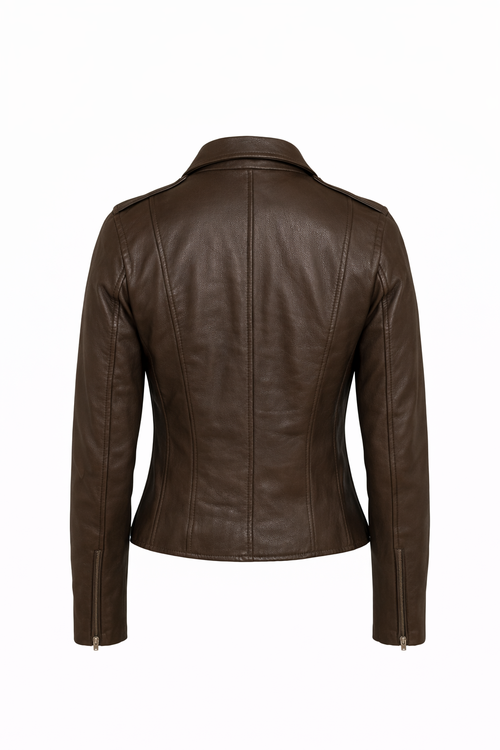 Pelleaura Flashback Maroon Leather Biker Jacket My Store