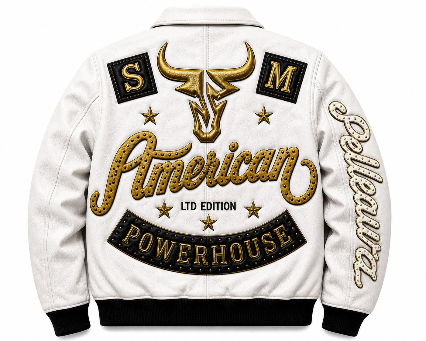 Pelleaura SM Collectors Series Premium Leather Jacket – White Pelleaura | Premium Quality Leather Stuff Brand USA
