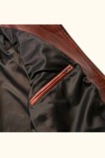 Pelleaura Distressed Brown & Chestnut Leather Jacket - Pelleaura | Premium Quality Leather Stuff Brand USA